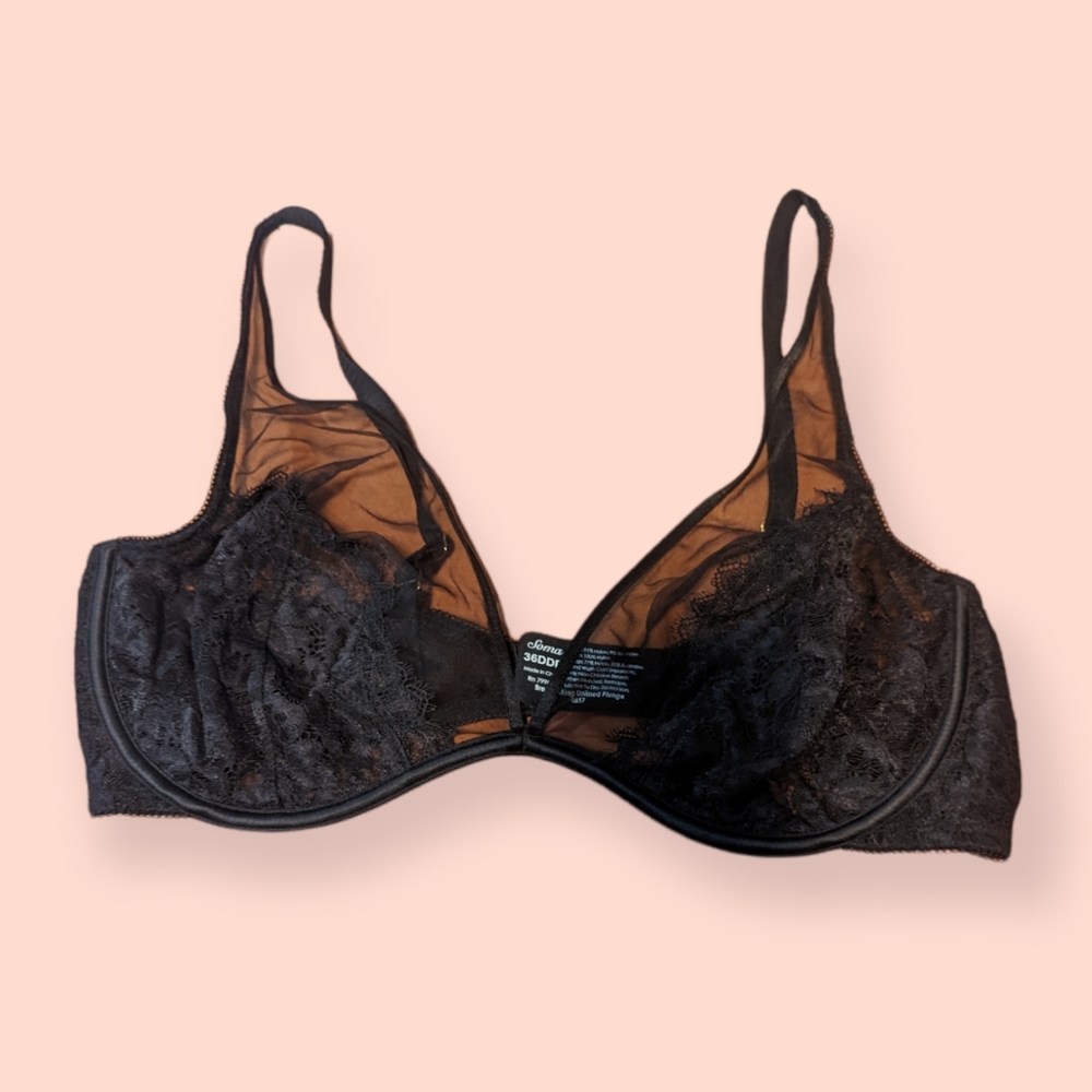Soma Mesh Unlined Bra 36DDD